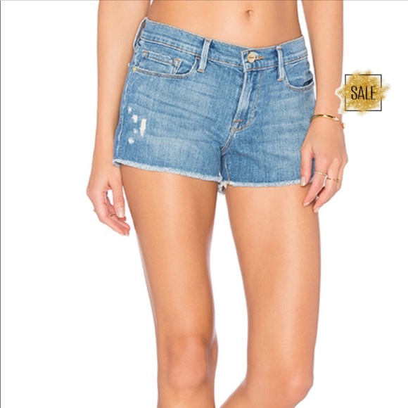 frame denim shorts sale